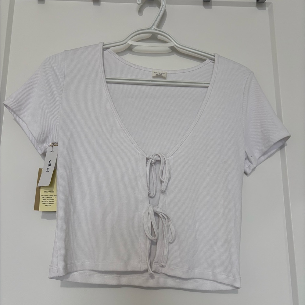 Wilfred Tie Front Top